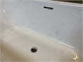 Акриловая ванна BelBagno BB70-1700-800 отдельностоящая, белая, овальная  на ножках, со сливом-переливом Размер: 170x80 см 15066