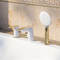 Смеситель на борт ванны IDDIS Cloud CLOWG30i07 на 3 отверстия, хром/золото CLOWG30i07 - фото 7956