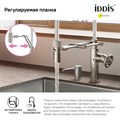Смеситель для кухни с гибким изливом IDDIS Grange GRABNFLi05, сатин GRABNFLi05