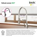 Смеситель для кухни с гибким изливом IDDIS Grange GRABNFLi05, сатин GRABNFLi05