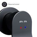 Am.Pm F85A72622 X-Joy Смеситель для умывальника , монтируемый в стену, черный F85A72622