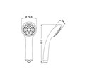 Лейка для душа IDDIS Hand Shower A11011 хром A11011