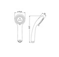 Лейка для душа IDDIS Hand Shower A11031 хром A11031