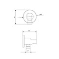 Выход для шланга с держателем для лейки IDDIS Ray 003BL01i62 черный 003BL01i62 - фото 8673 Выход для шланга с держателем для лейки IDDIS Ray 003BL01i62 черный 003BL01i62 - фото 8673