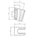 Держатель для лейки IDDIS 080CP00i53 хром 080CP00i53 - фото 8788 Держатель для лейки IDDIS 080CP00i53 хром 080CP00i53 - фото 8788